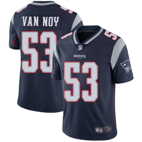 New England Patriots Football #53 Vapor Limited Navy Blue Men Kyle Van Noy Home NFL Jersey->youth nfl jersey->Youth Jersey